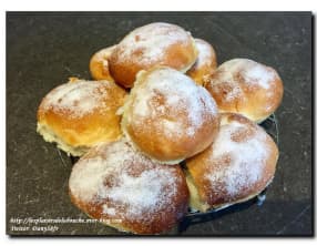 Beignets au sucre cuits au four