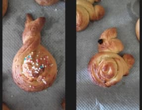 Lapins briochés de Pâques