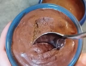 Mousse au chocolat végane