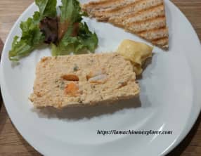 Terrine saumon crevettes