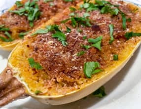 Gratin de courge spaghetti