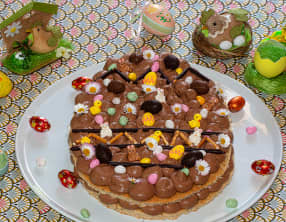 Oeuf de Pâques façon number cake