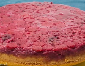 Gâteau moelleux aux framboises