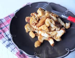 Chou fleur en fleurette rôti au paprika
