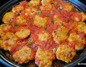 Croquettes de merlan à la sauce tomate