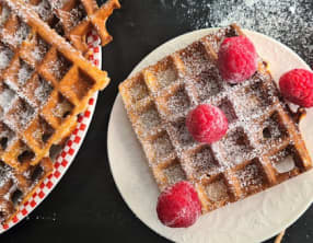 Gaufres à la farine de sarrasin