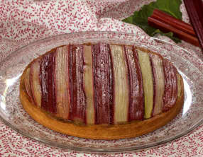 Tarte à la rhubarbe