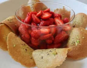 Les tuiles pistache et fleur de sel