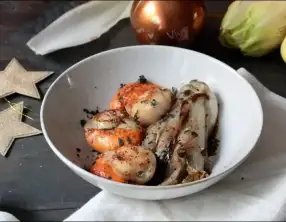 Saint-Jacques poêlées et endives caramélisées