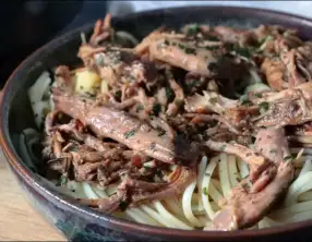 Porc braisé à la bière