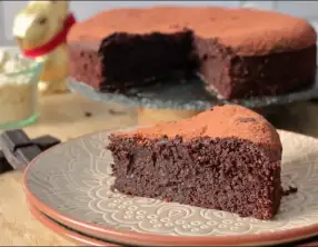 Gâteau au chocolat à l'huile d'olive de Laurent Mariotte