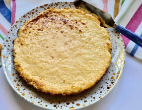 Tarte au citron comme un cheesecake
