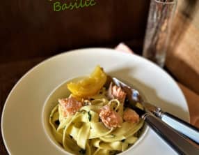 Tagliatelles au saumon à la crème