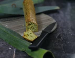 Cake au vert de poireau