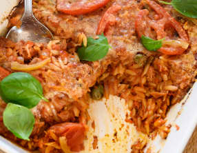 Orzo alla puttanesca