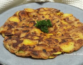 Galette de pommes de terre façon tortilla