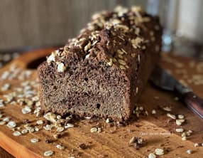 Cake façon marbré chocolat sans gluten