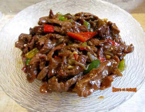 Stir-fry de boeuf