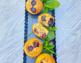 Gâteaux de voyage cerises, pistache