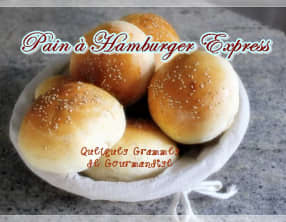 Pain à hamburger express
