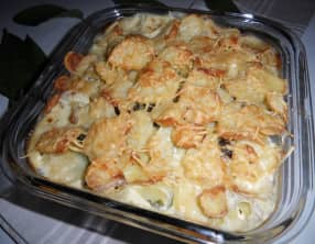 Gratin de pommes de terre à l’ail des ours