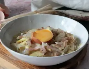 Carbonara d'asperges de Julien Duboué