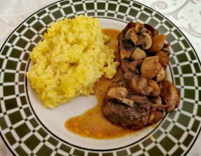 Risotto al aji amarillo