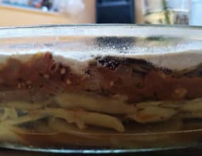 Aubergines et pommes de terre au four