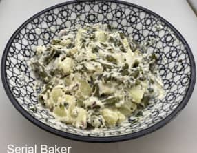 Salade de pommes de terre aux algues