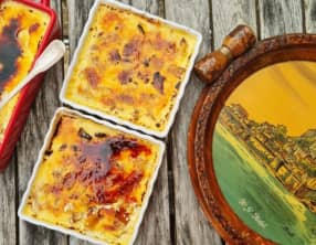 Crème brûlée aux nèfles