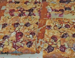 Tarte briochée aux griottes