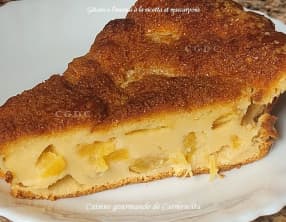 Gâteau à l'ananas ricotta et mascarpone