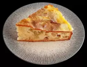 Gâteau à la rhubarbe de grand-mère