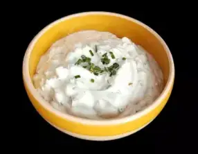 Sauce fromage blanc et ciboulette