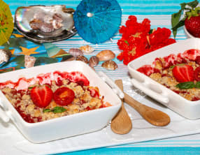 Crumble is in the kitchen