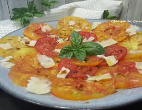 Carpaccio de tomates
