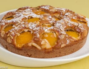 Gâteau moelleux aux abricots