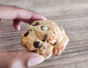 Cookies chocolat et noisettes