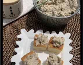Rillettes de maquereaux à la moutarde et citron
