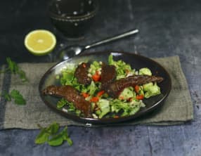 Salade d'onglet à l'asiatique