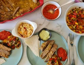 Thon frais cuit au four