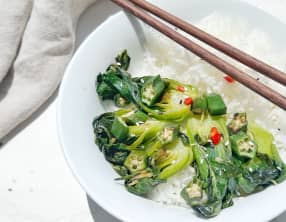 Pak choi sauté