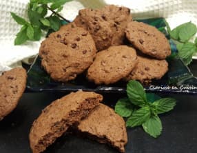 Cookies menthe chocolat