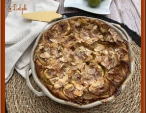 Clafoutis aux figues et aux amandes