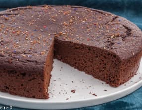 Moelleux au chocolat à la compote de pommes