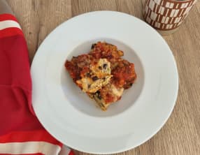 Boulettes d’aubergines à la parmigiana