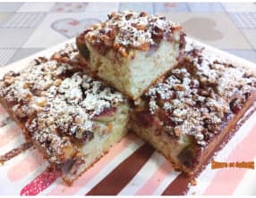 Gâteau facile aux figues et aux noix