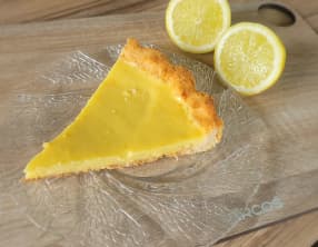 Tarte au citron sans gluten