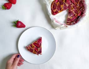 Clafoutis aux fraises