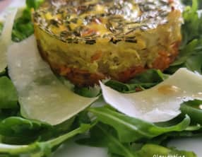 Gâteaux aux trois légumes